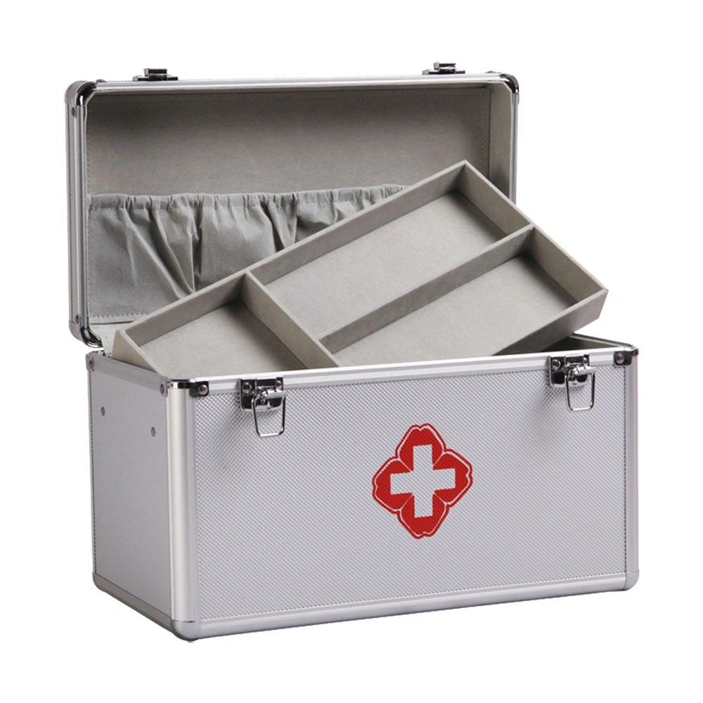 Aluminum Alloy Toolbox Product Packaging Display Box Aluminum Box First-Aid Box Medical Toolbox