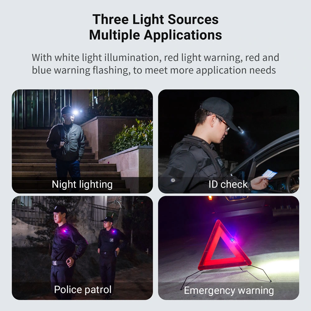 Spot and Flood Dual Lighting Nextorch Rechargeable Warning Light Ut31 for Police