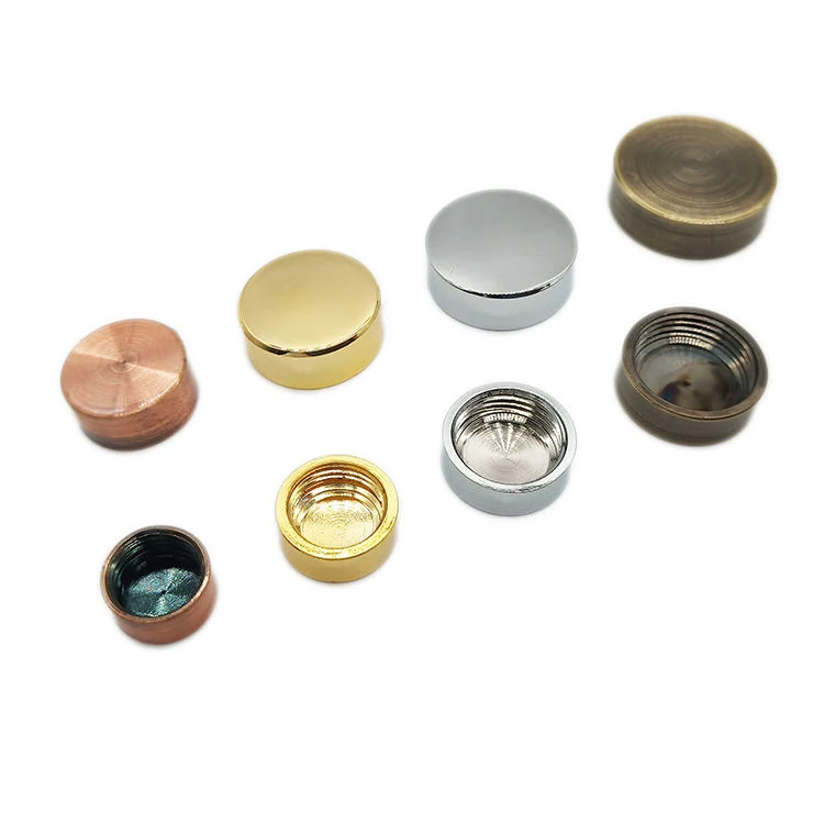 10-25mm Screw Cap with Gold Silver Bronze Rose Brushed Polishing Cover for Mirror Furniture Decorative 10% off