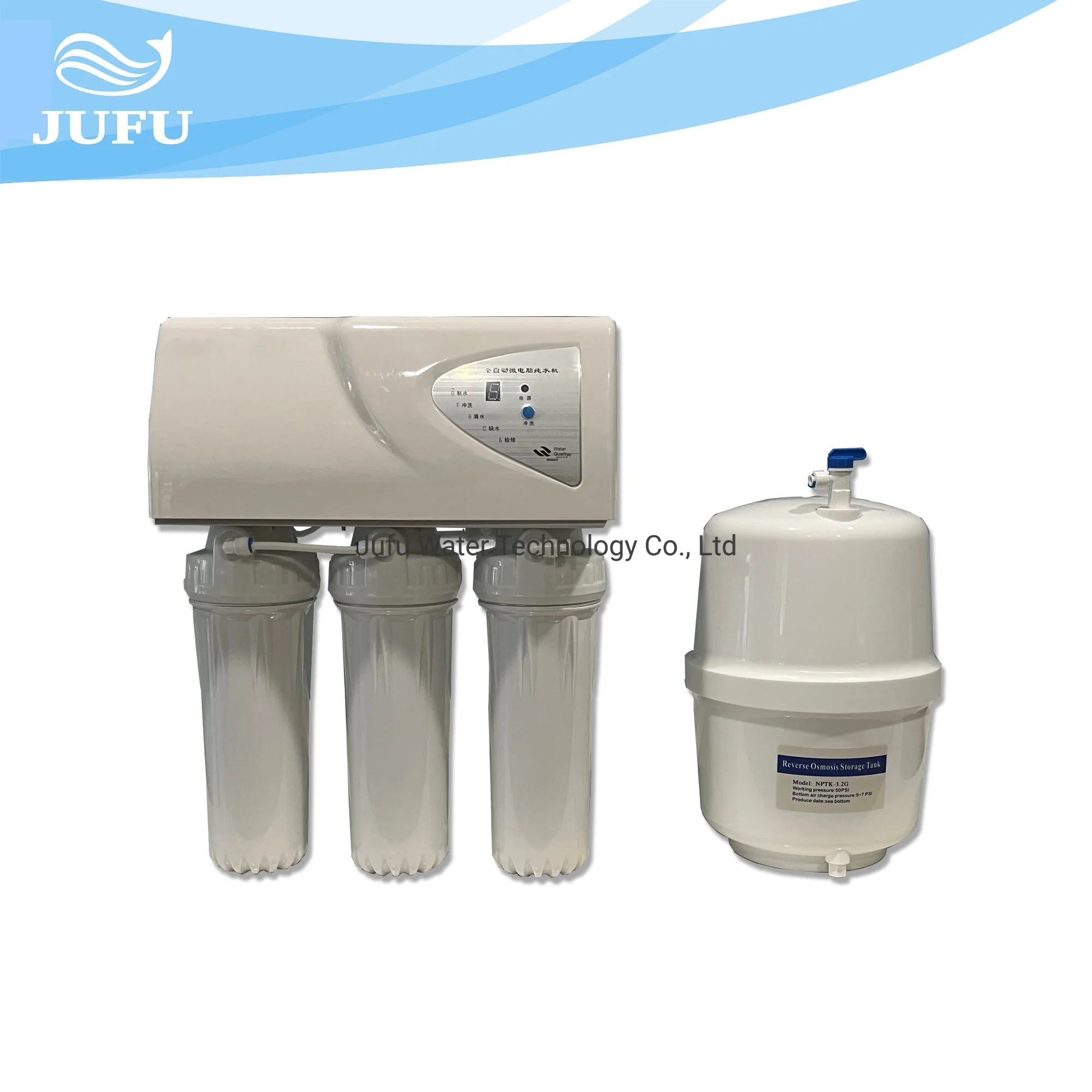 El equipo de tratamiento de agua sistema de Osmosis Inversa domésticos de la planta de filtro de agua
