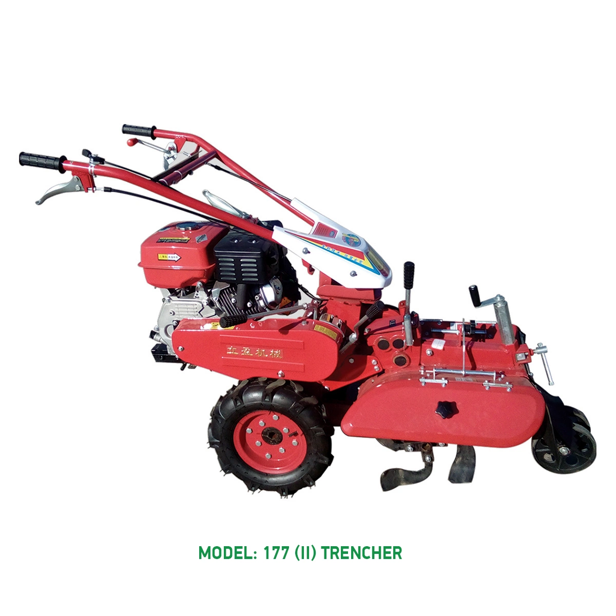 170 Model Gasoline Engine Rotary Tiller with Axial Connection