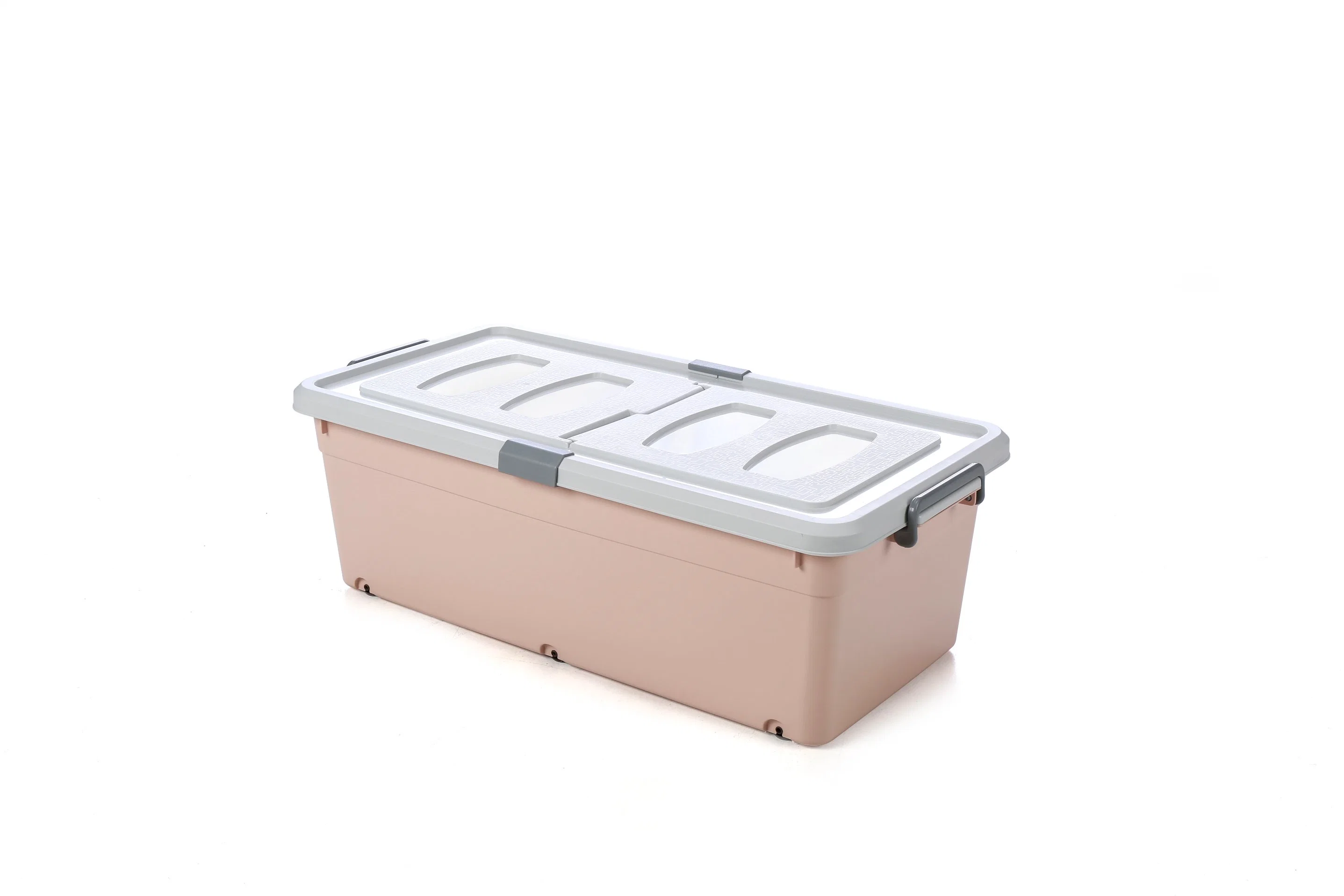 Underbed Store and Slide Storage Box with Handles and Side Locks