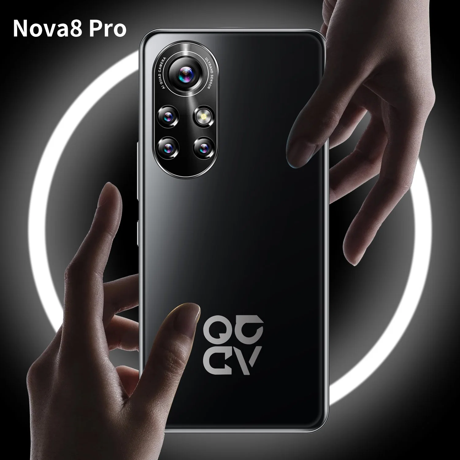 Low Price 6.8 Inch Nova8 PRO Screen FHD+ Dual SIM Dual Standby Unlocked Smart Phone