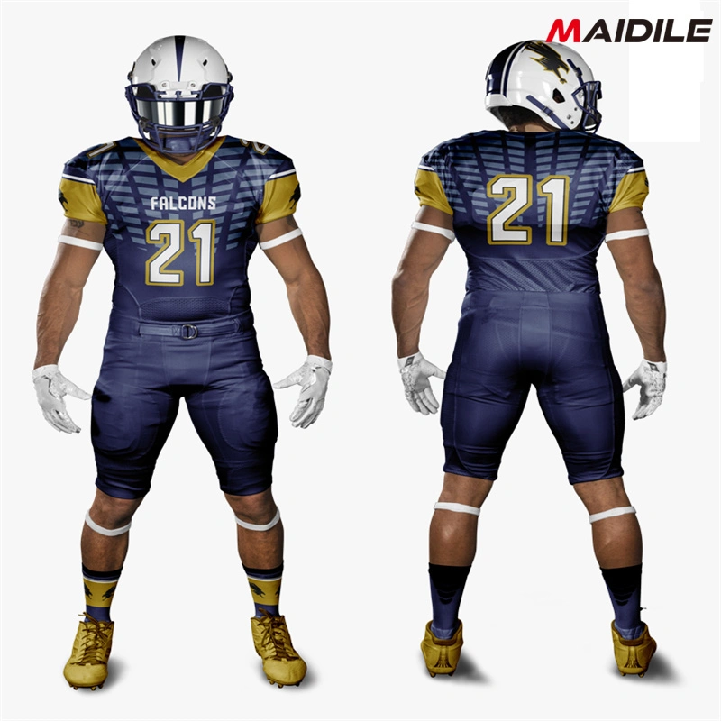 Wholesale/Supplier American Football Uniforms Polyester Spandex Football Jerseys