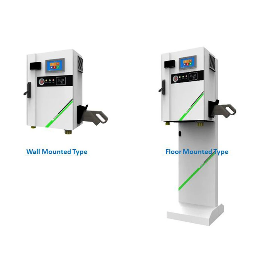 30kw Floor Mounted Type Fast Charging Station Battery Charger Ocpp 1.6j Supported