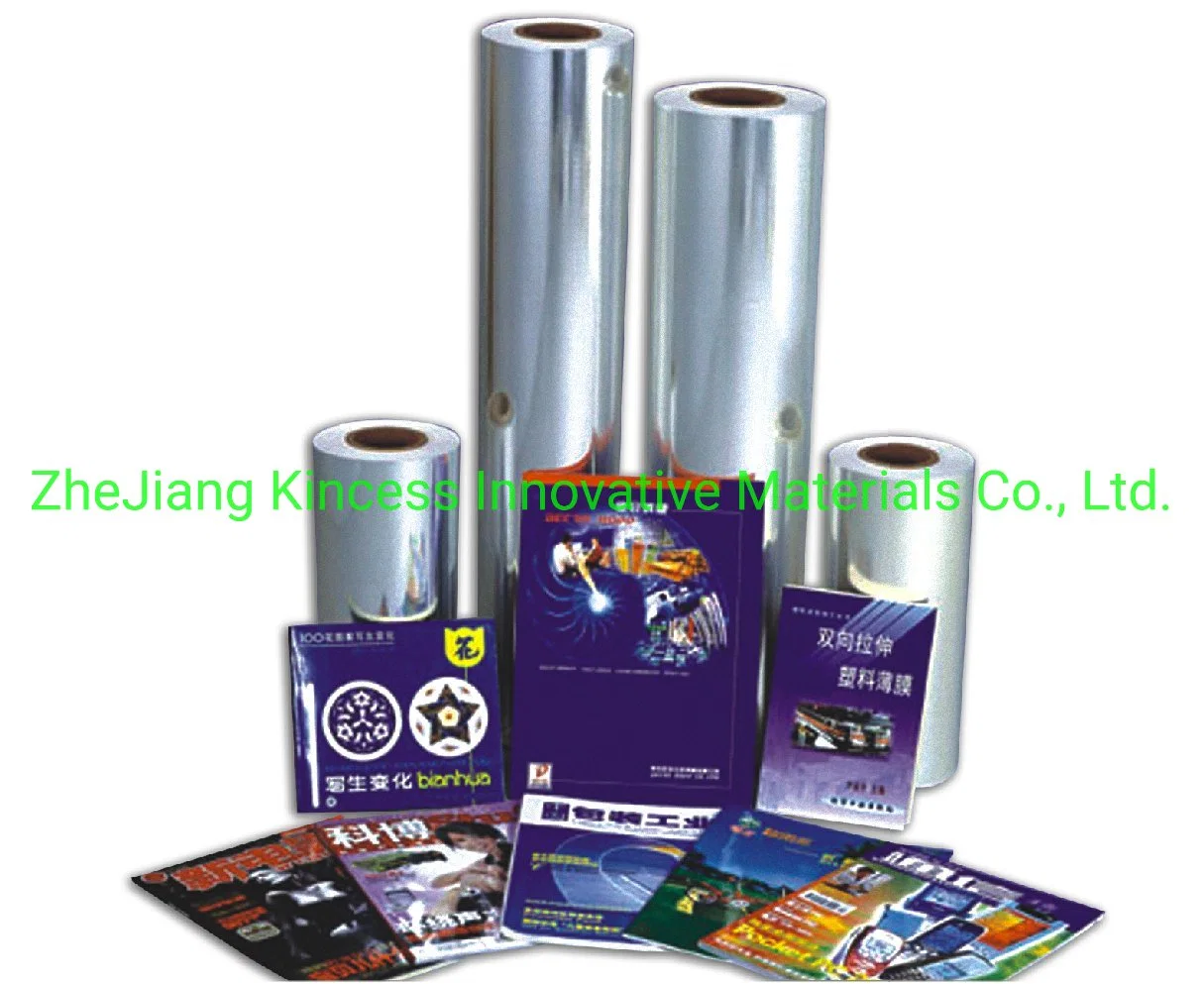 Film polyester Mylar aluminé/VMPET/film PET métallisé film polypropylène métallisé Pbcm emballages de produits alimentaires 20mic