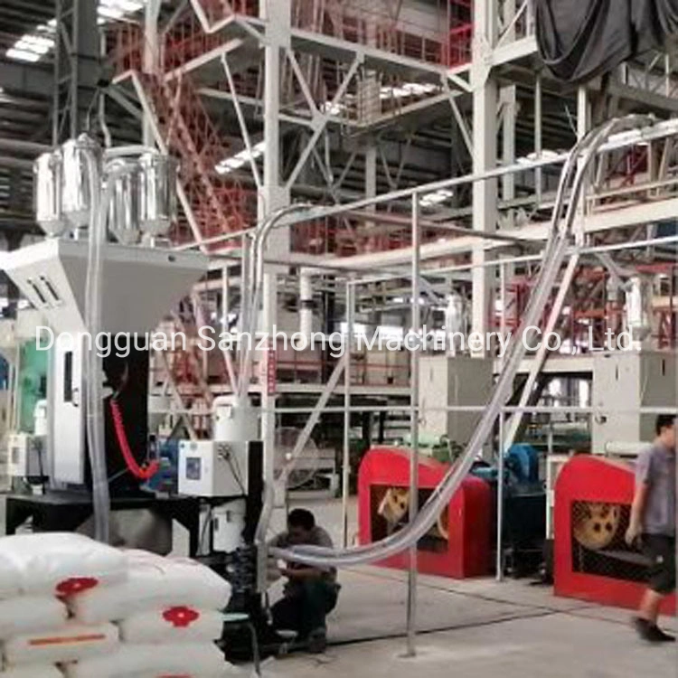 Gravimetric Feeder Geomembrane Extrusion Film Blown Blowing Line Extruder Making Machine Equipment