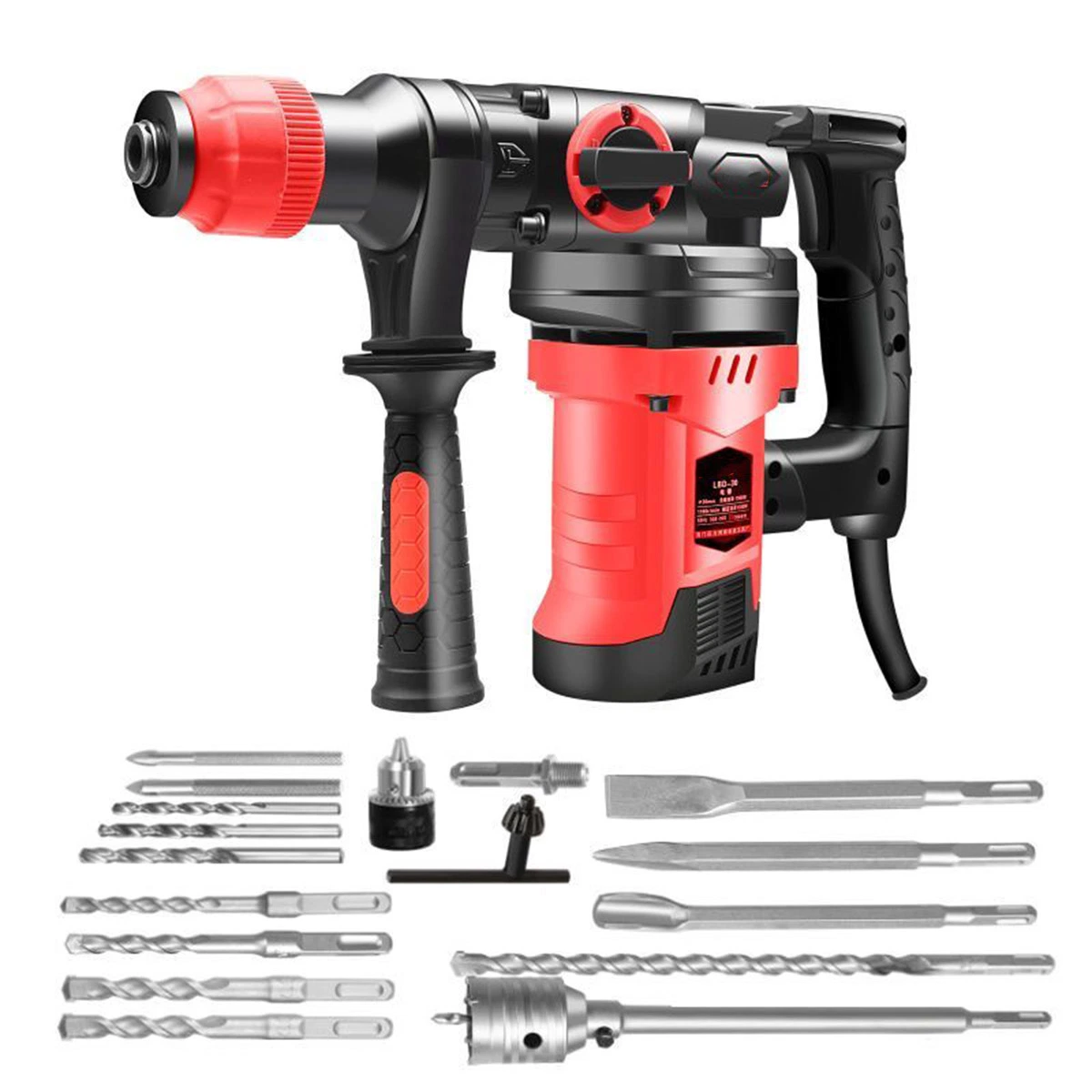 26mm SDS Heavy Duty Electric Rotary Power Hammer Drill Machine