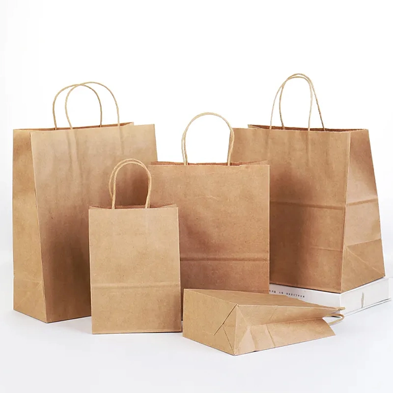 Wholesale/Supplier Luxury Kraft Paper Shopping Bag for Cosmetic/Clothing