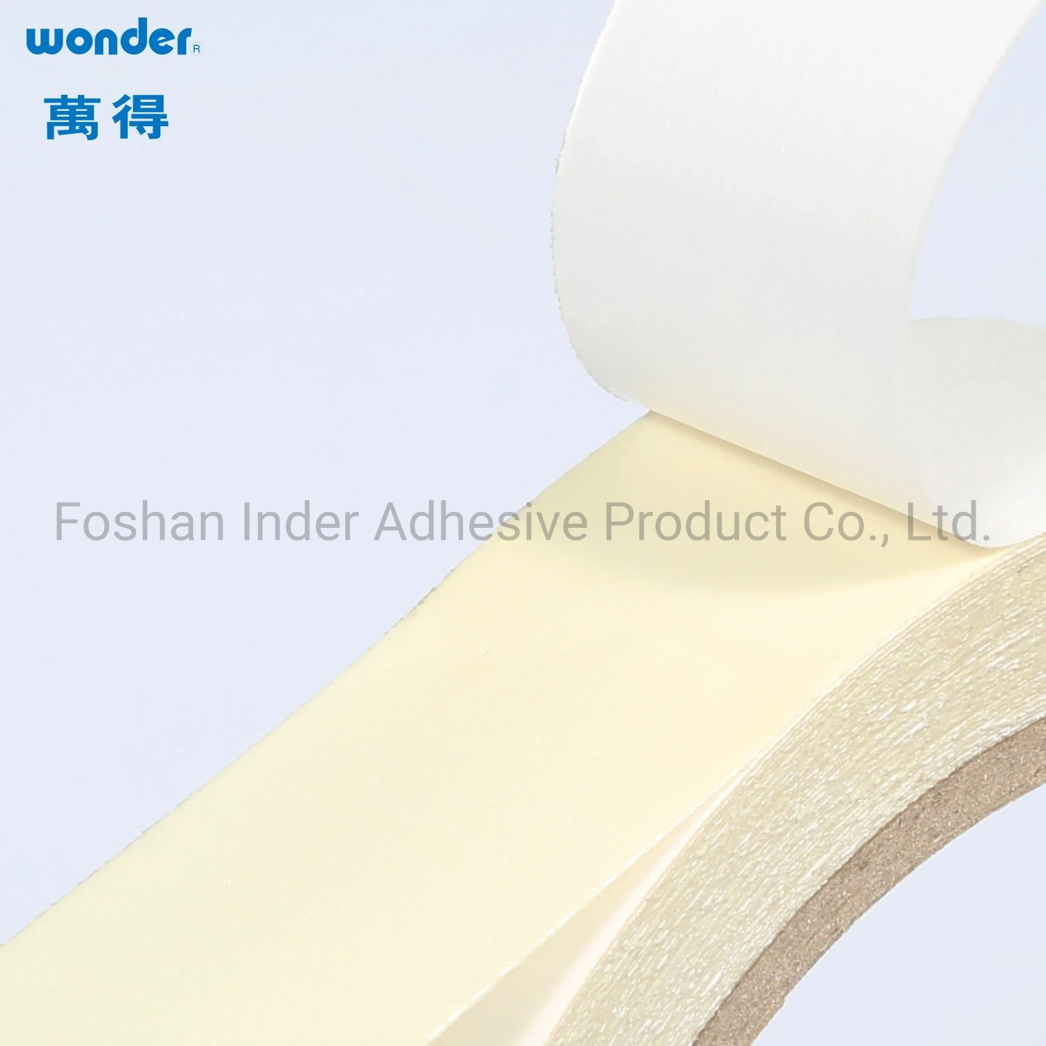 Hochwertige Acryl selbstklebende doppelseitige Gewebe Tape-Wonder F3372