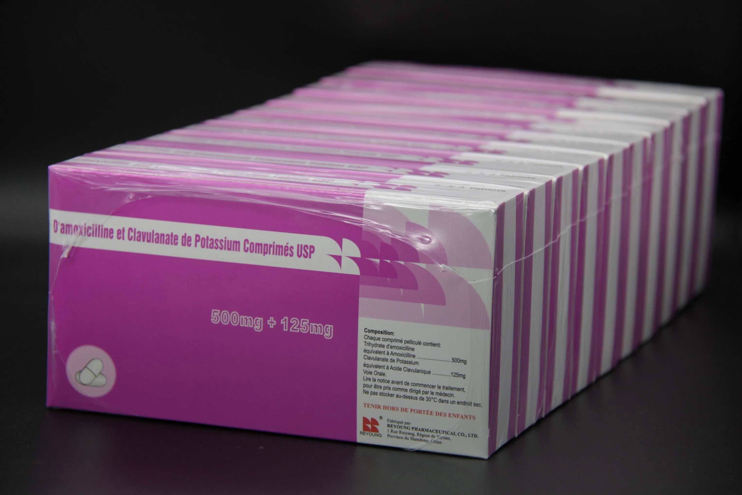 Amoxicilina e Clavulanato de potássio Tablets375mg (2:1)