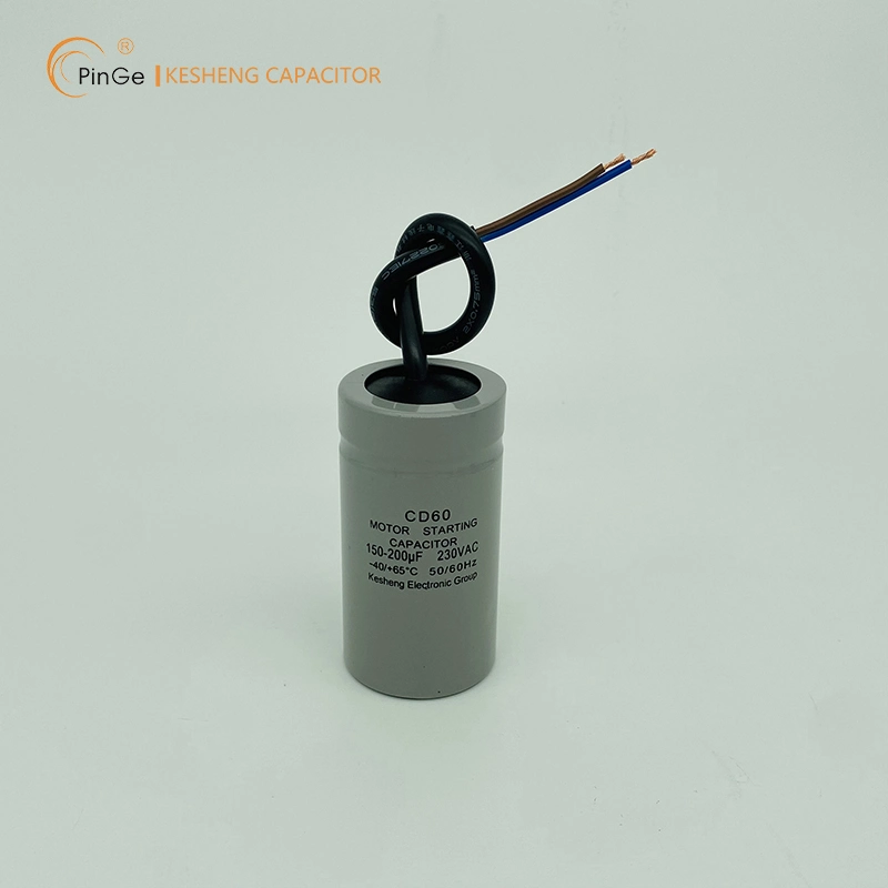 CD60 Motor Starting Capacitors OEM ODM Manufacturer in China