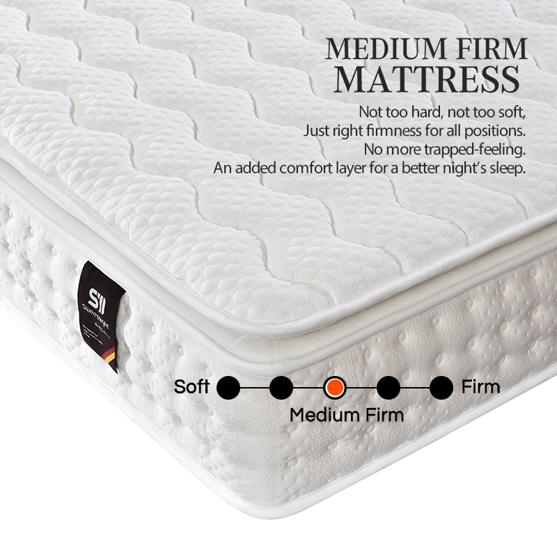 Latex Full Size Hotel Orthopedic Memory Foam Spring Mattress