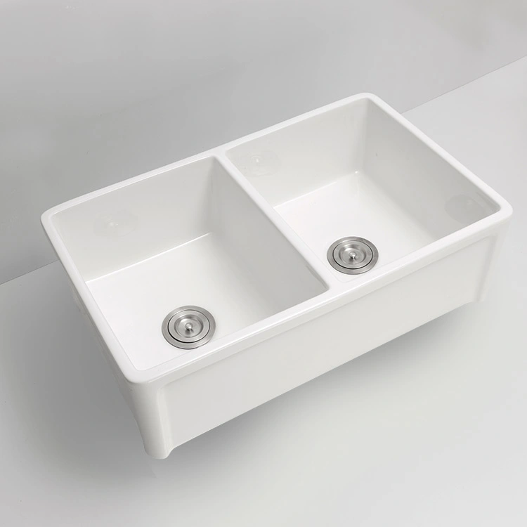 Yingjie Lavabos Bathroom Ceramic Wash Basins Big Size Single bowl Hotel Farmhouse Kitchen Sink