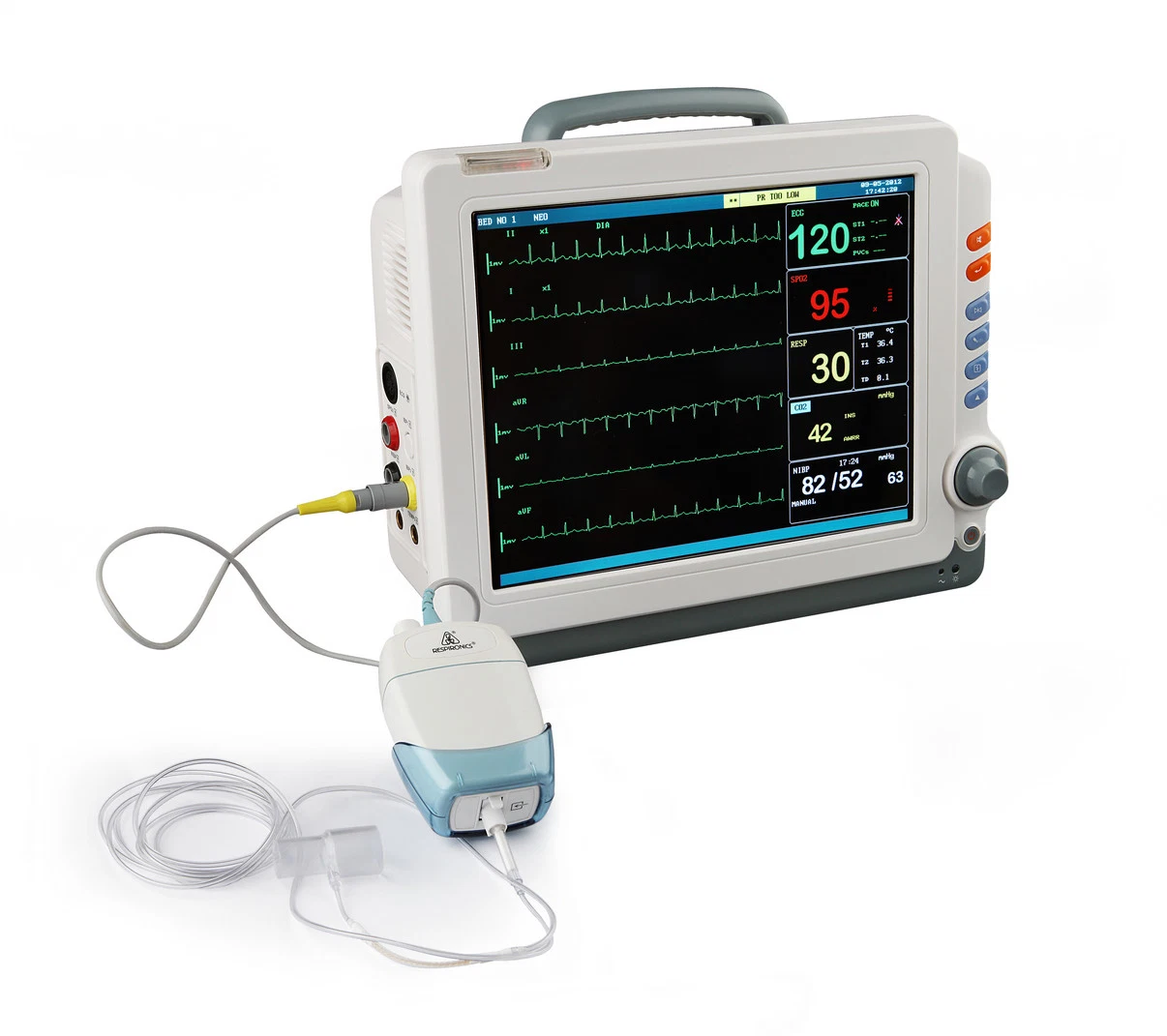 Medical Patient Tabletop Multi-Parameter Fetal ECG Monitor 9000A