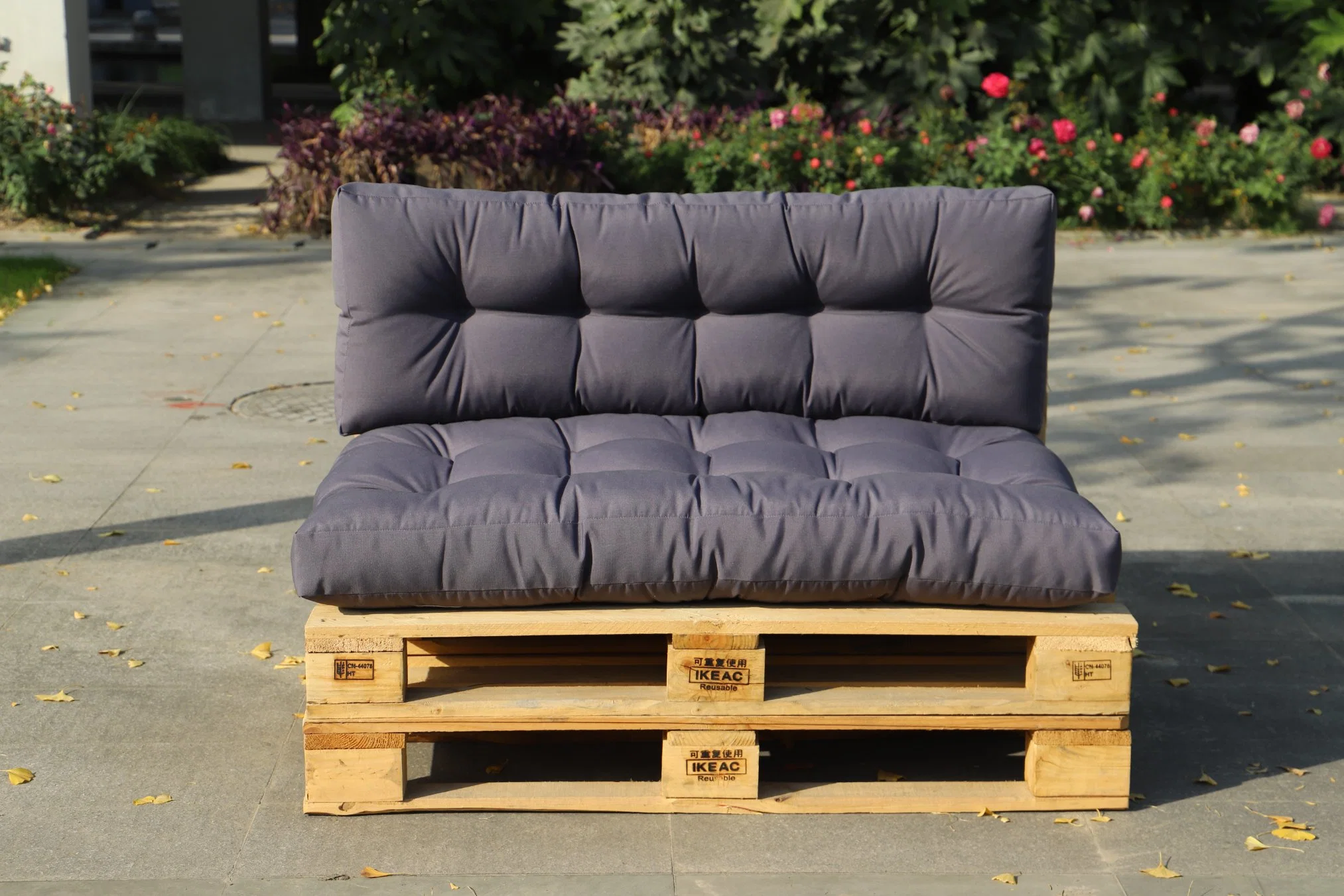 Cheap Custom Color Waterproof Outdoor Furniture Cushion Set for Wooden Pallet Furniture