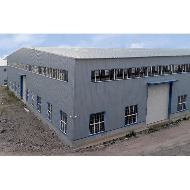 Prefabricated Workshop Light Steel Structure for Metal Shed Building Warehouse