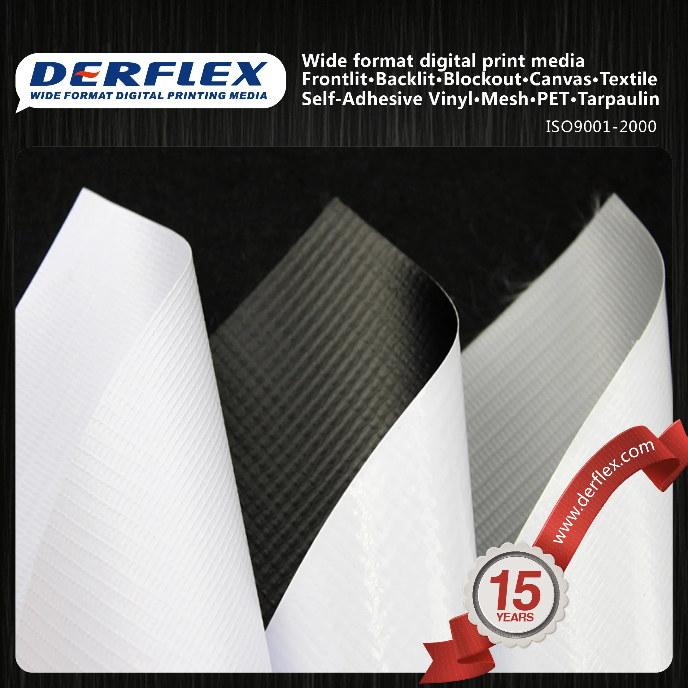 18oz Pop Banner Material for Eco-Solvent Digital Printing