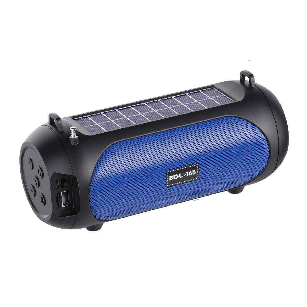 Outdoor Solar Portable Sound Wireless Speaker with RGB Light