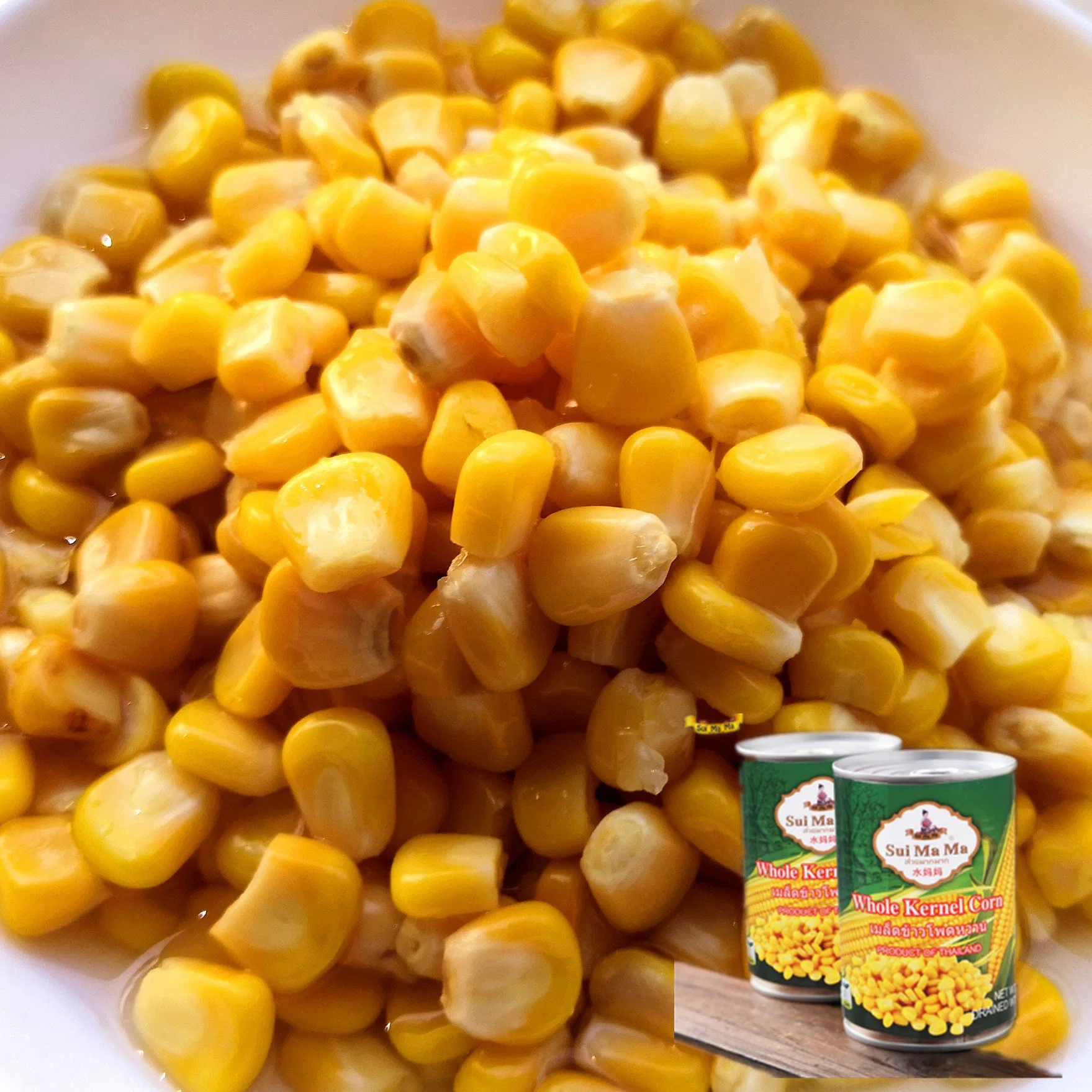 High quality/High cost performance Canned Sweet Corn in Syrup 340g 400g