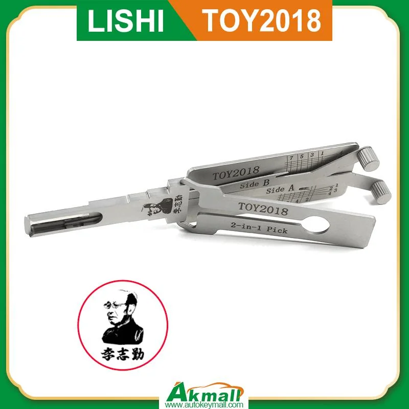 Original Lishi Toy2018 2-in-1 Auto Lock Pick & Decoder