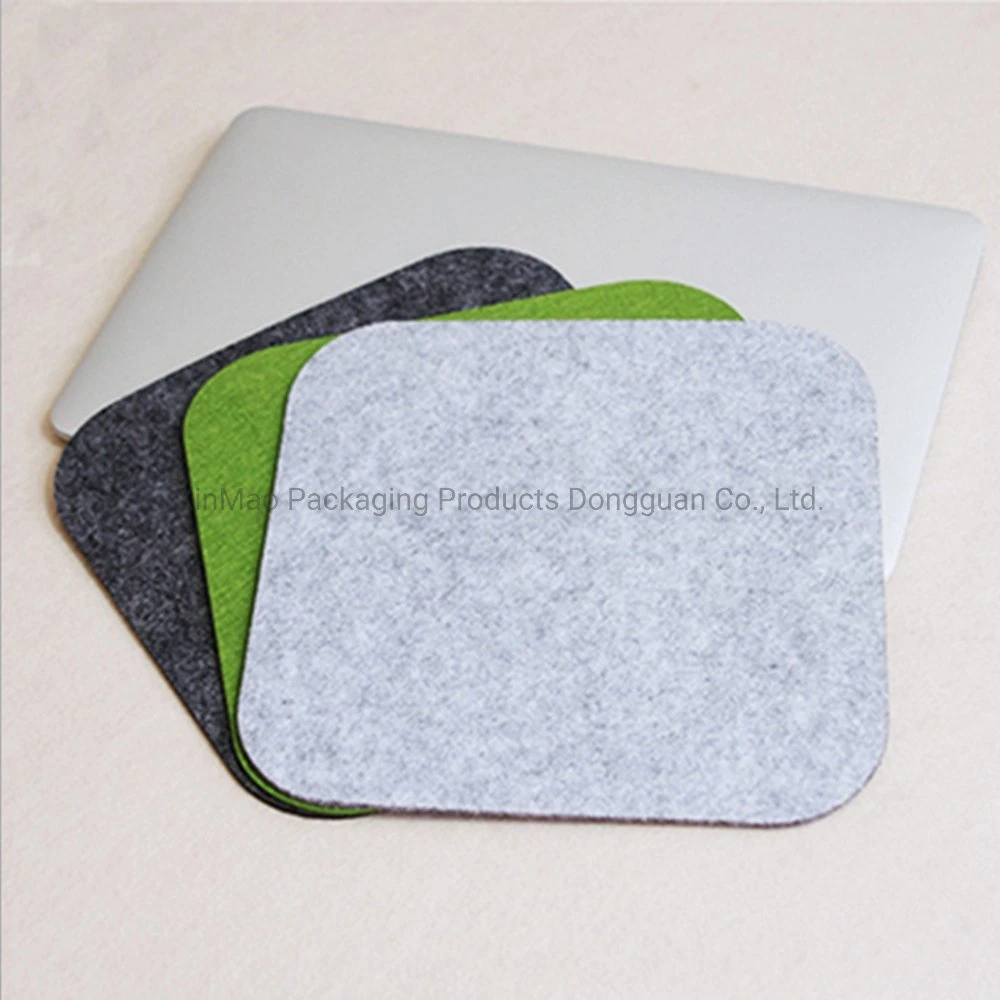 Felt Computer Mouse Pad in Coaster Placemat Promotional Gifts Mats