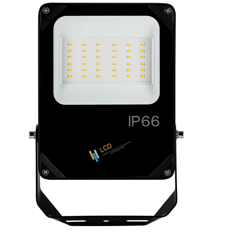 3 Colors - Selectable LED Flood Light Fixture - 30 Watt Kelvin 3000-4000-5000 - 4200 Lumens - Replaces a 150 Watt Metal Halide