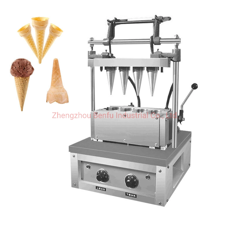 Backen Knusprig Ei Eis Tablett Cone Formmaschine