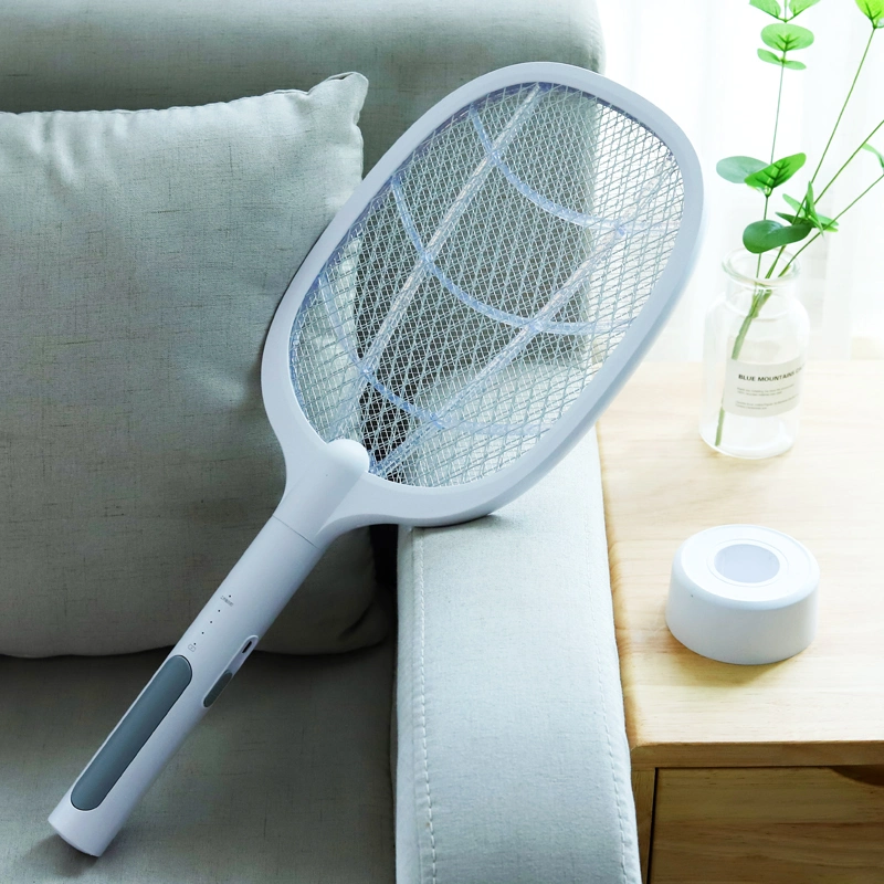 Bug Zapper, 2 in 1 Faltbare Elektro Fly Swatter &amp; Bug Zapper Schläger, Fly Killer &amp; Mosquito Killer für Reisen, Camping, Indoor und Outdoor Schädlingsbekämpfung, USB Rec