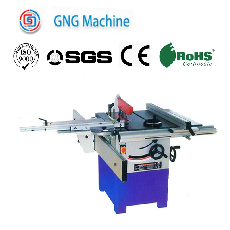 Electric Extra Length Table Compact Woodworking Processing Cutting Machine Sliding Table Saw