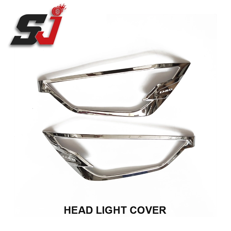 Sj Factory Car Accessories ABS Door Handle Headlight Tail Light Cover Chrome Kit Auto Parts Body Kit Combo Set Fits for Dmax 2020-2022