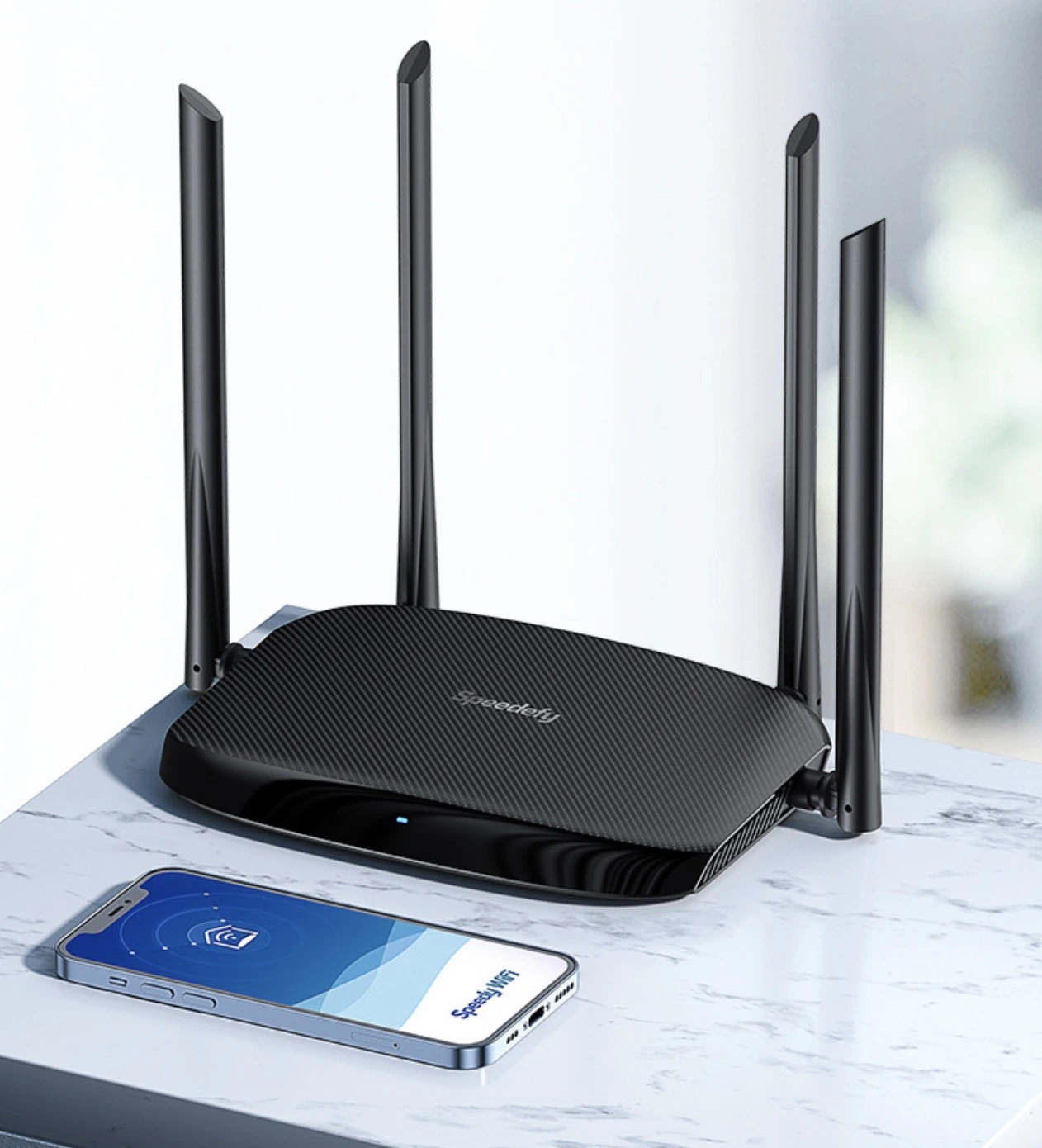 Speedefy AC1200 Dual Band K4 Gigabit Speedy Wireless WiFi Router