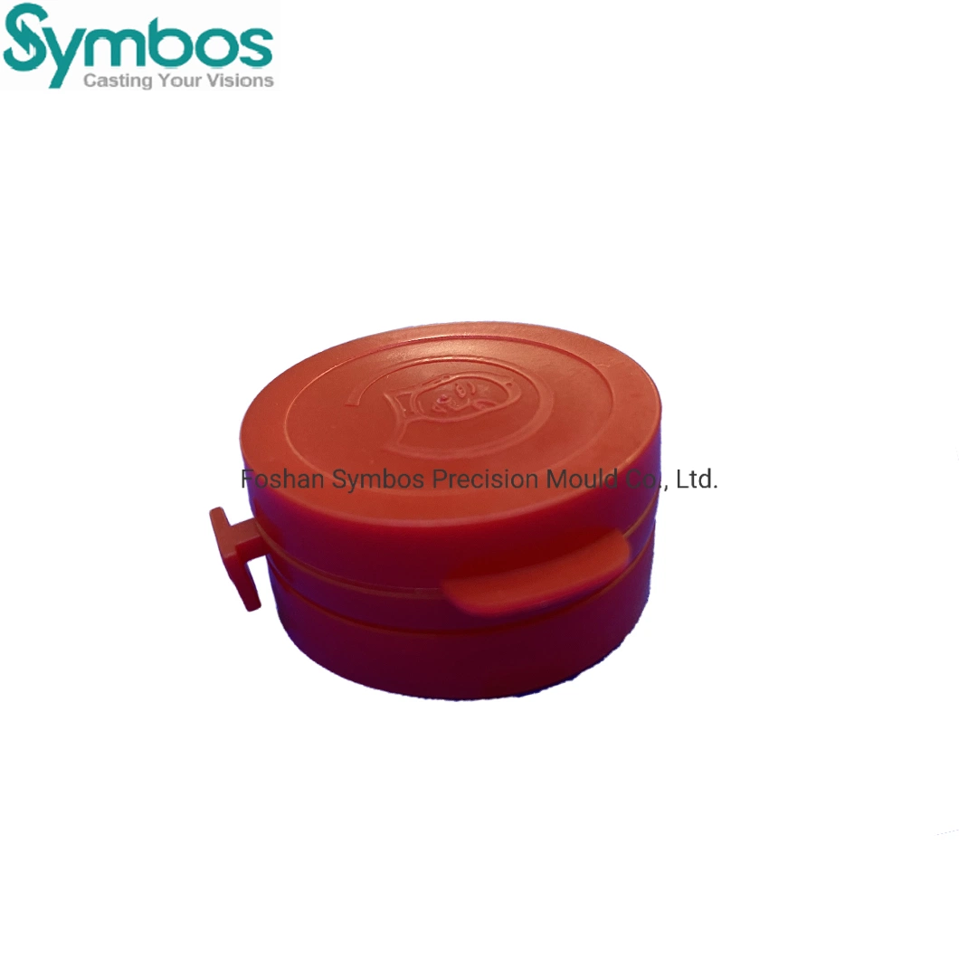 Custom PVC Bottle Flip Top Cap Plastic Slip Cover Shell Cap Mould