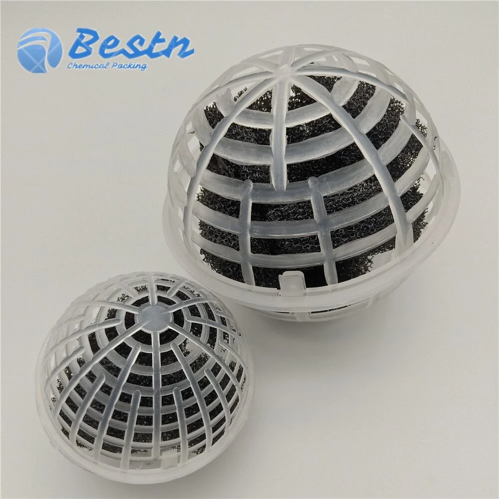 Aquariums Bio Plastic Cage Ball with Biochemical Foam