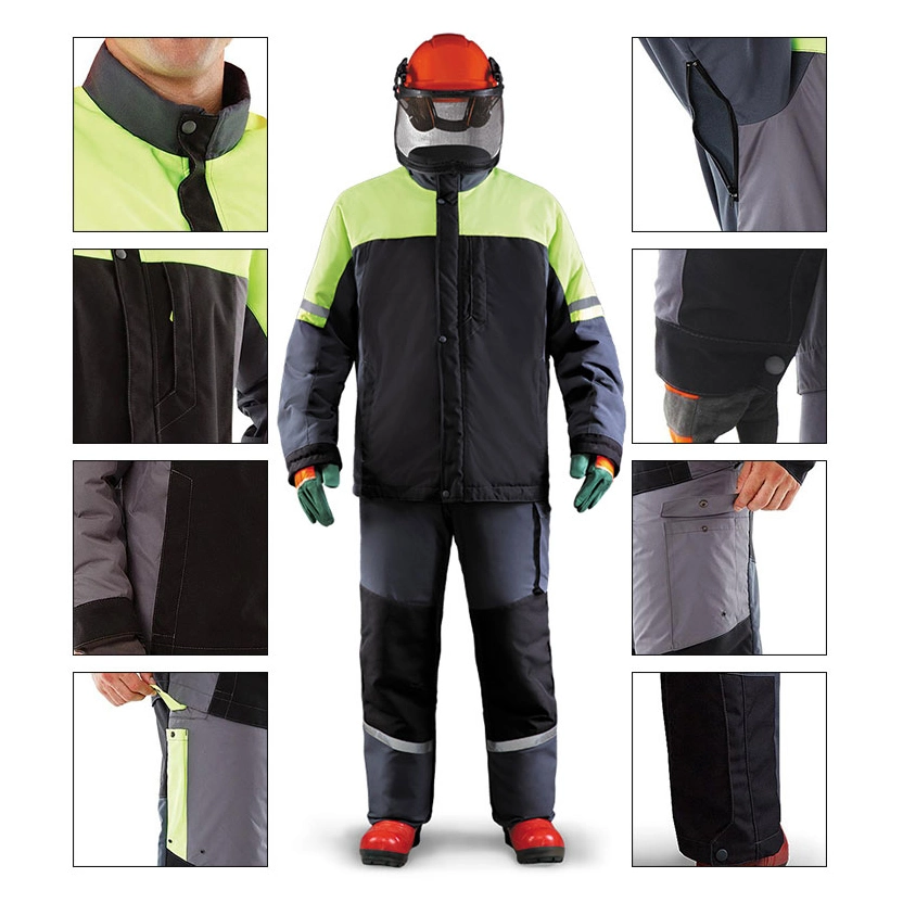 Ropa de trabajo pirorretardante impermeable y ropa de protección personal antiestático