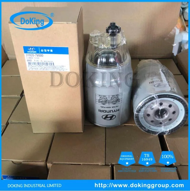 Rendimiento de alta calidad/alto costo para el filtro separador de agua de combustible Hyundai 31920-7V000