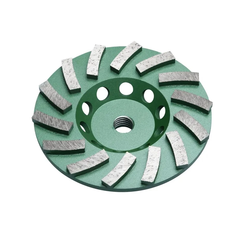 115mm Turbine Diamond Grinding Wheel 22.23mm Inner Hole Diamond Grinding Wheel for Concrete