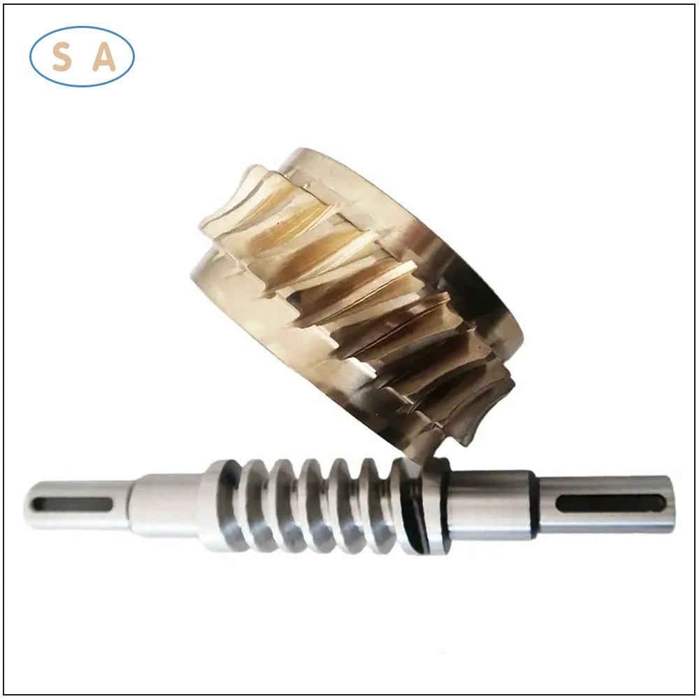 OEM Factory Supplied High Precision Metal Accessories Steel Worm Gear