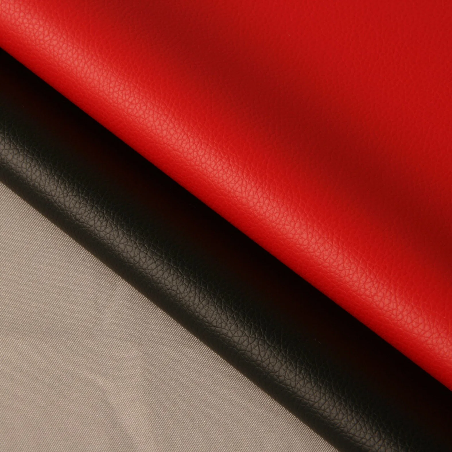 Competitive Price Bag Leather Leatherette Fabric PVC Leather Material