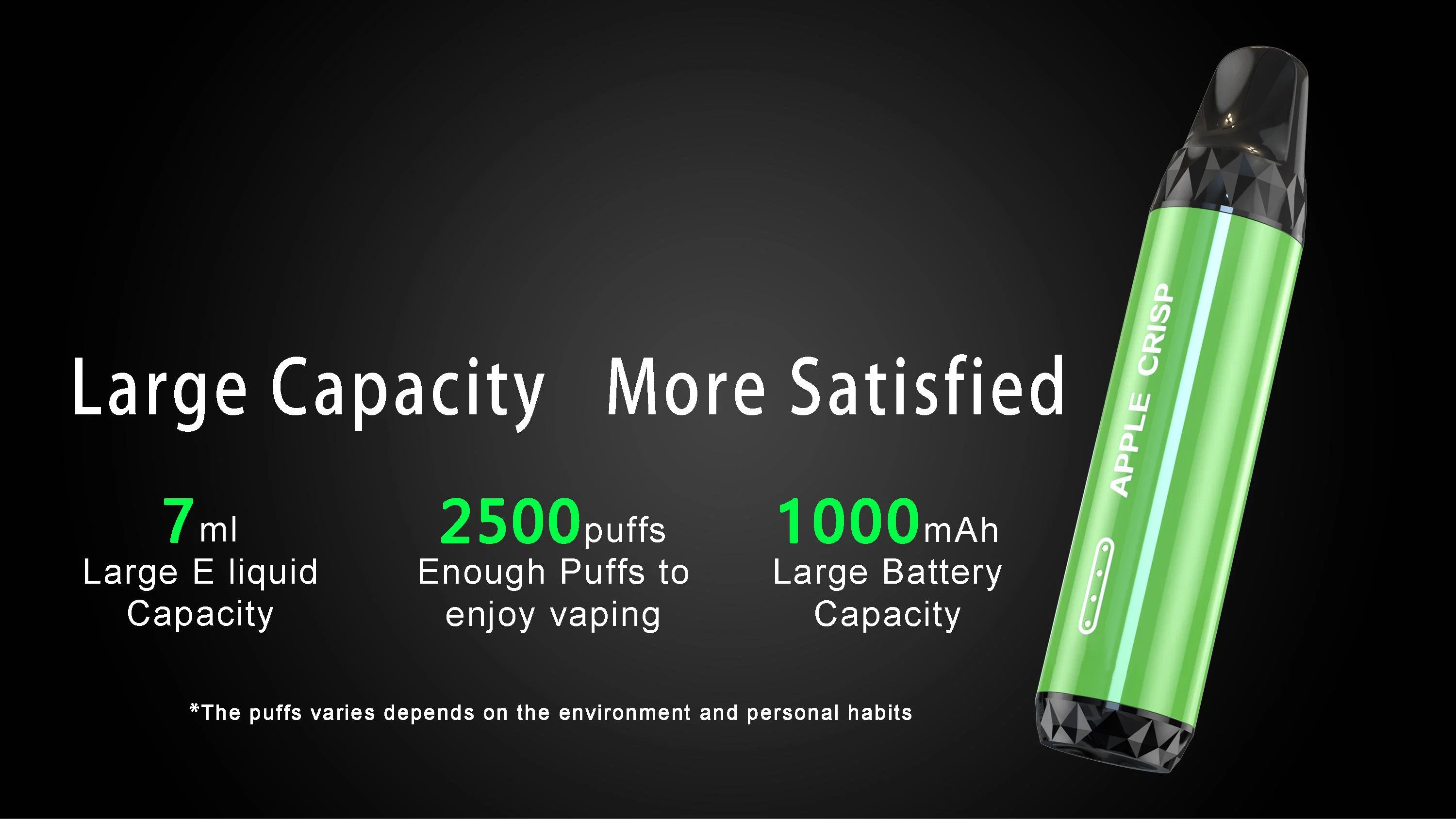 2022 Newest Disposable/Chargeable Vape with Smart Chip 10 Flavors 3000 Puffs Disposable/Chargeable E-Cig