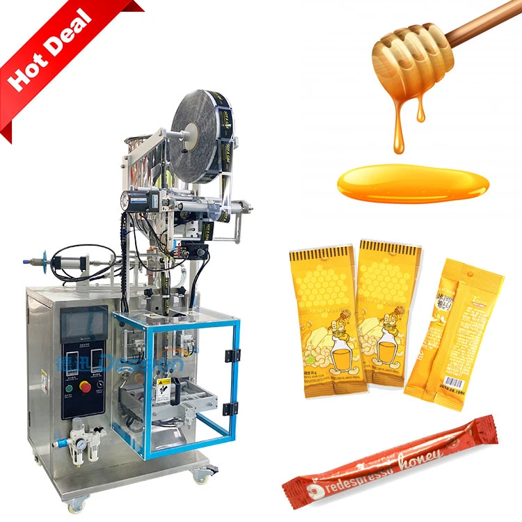 Tomato Sauce Honey Sachet Liquid Packing Machine