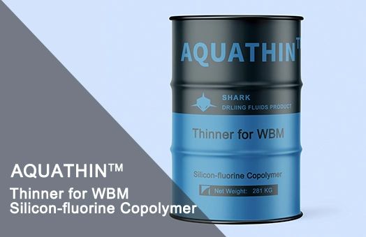 Shark Thinner Drilling Fluid Additive --Silicon-Fluorine Copolymer Viscosity Reducer for Wbm