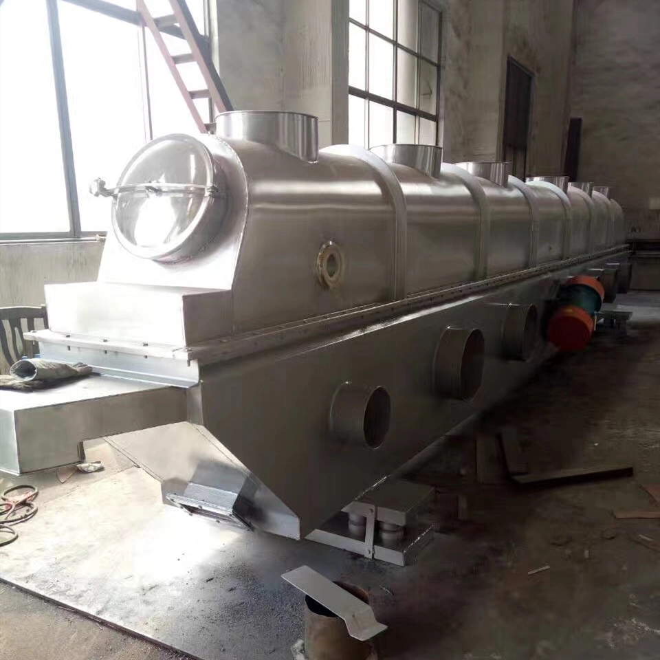 China Manufactory Carbon Steel Fluid Bed Dryer Drying Machine for Food Sea Salt