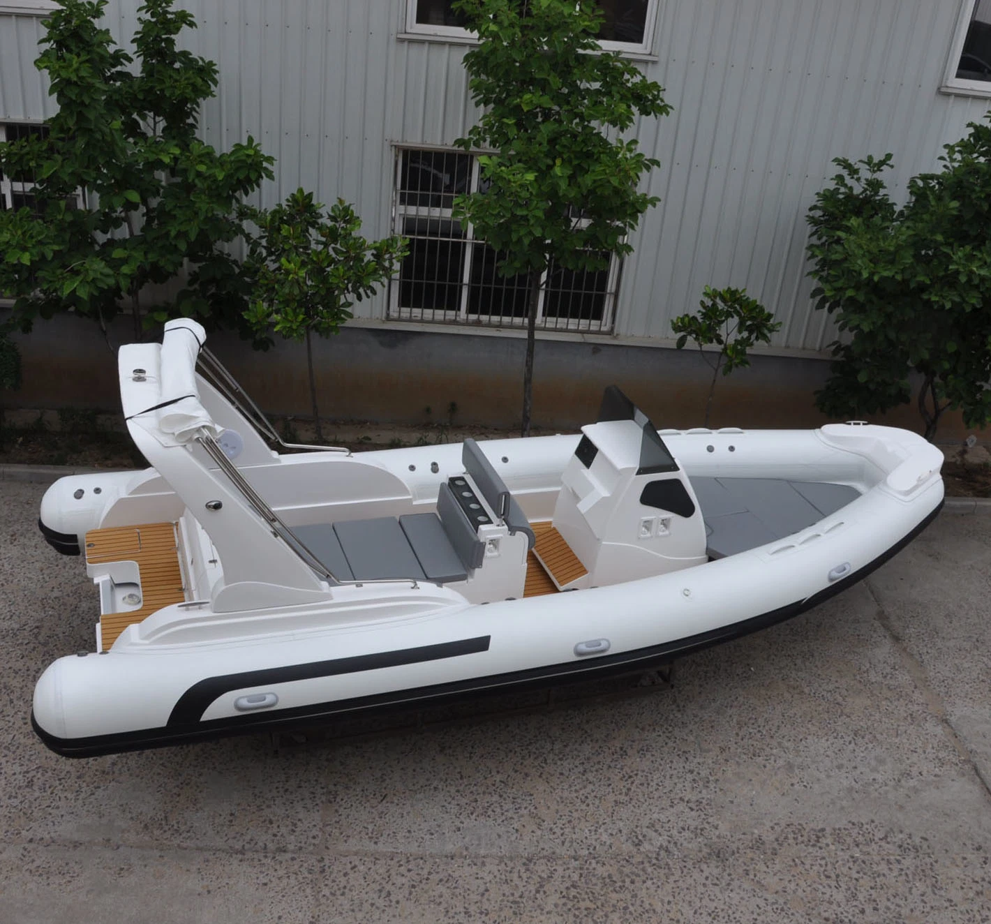 Liya 7.5meter Rib Tender Inflatable Catamaran Sailboat