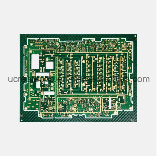 Tablero de Impedancia de aceite Verde de seis capas 6 Impedencia de Mulidad de capas PCB de control para alimentación