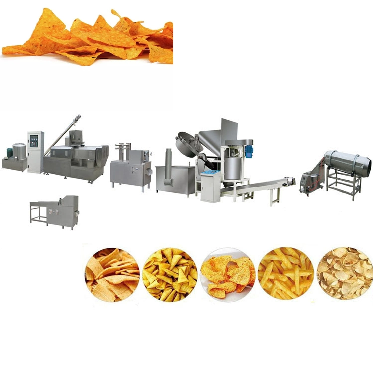 Shandong Xilang Fabricação de cereais fritos bebidas de cereais de milho Equipamento de lazer para alimentos Linha de máquinas