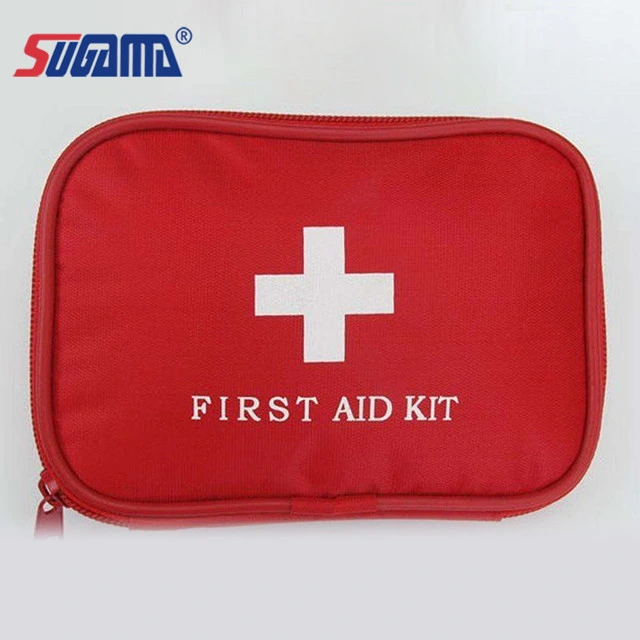 Red Medical Devices Equipment Medicine Storage Bag Custom Wearable Smart Security Surge Protection Handheld First-Aid Devices