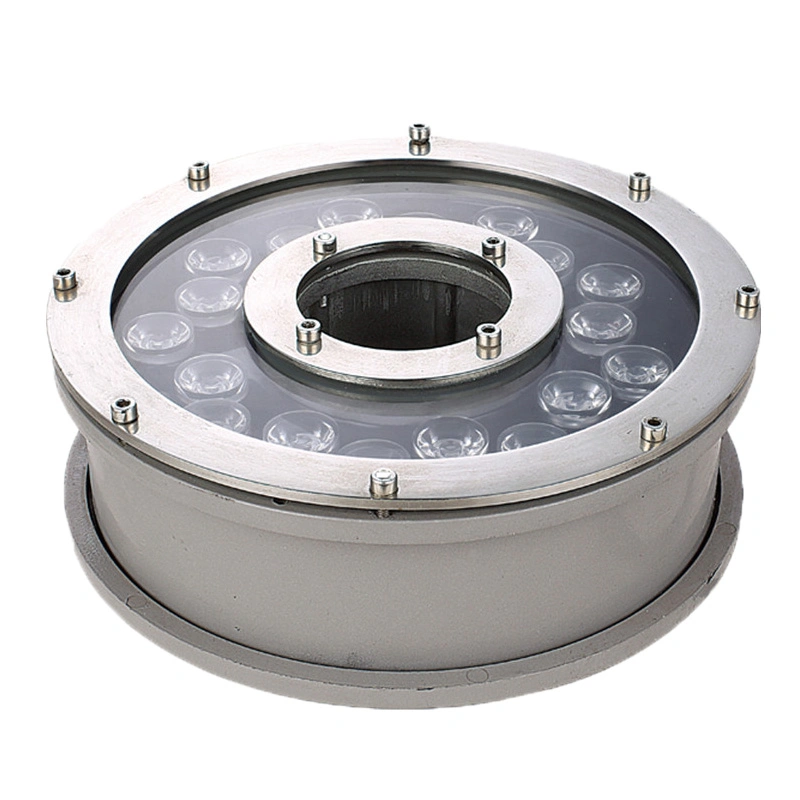 Casting Aluminum Big Power Inner Hole LED Underwater Fountain