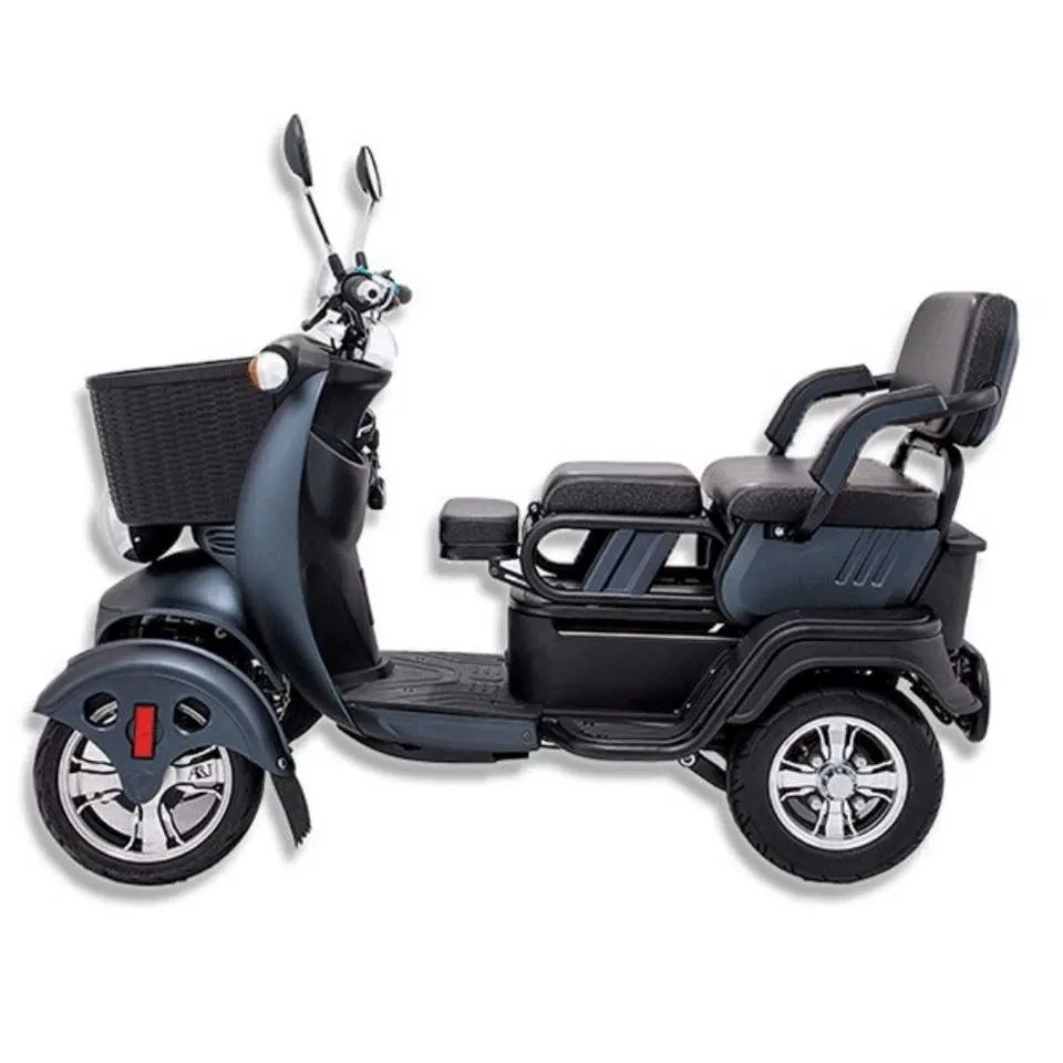 Electric Mobility Handicapped Scooter for Disabled Elderly Foldable Light Weight 4 Wheel Mobility Scooter