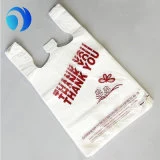 100% Compostable Plastic Handle Carry Shopping Bagst-Shirt Bag